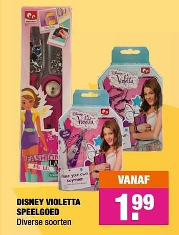 Aanbiedingen Disney violetta speelgoed - Disney - Geldig van 13/07/2015 tot 26/07/2015 bij Big Bazar