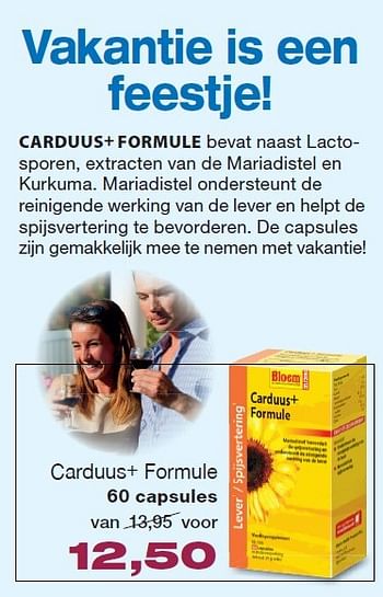 Aanbiedingen Carduus+ formule - Huismerk - De Rode Pilaren - Geldig van 26/06/2015 tot 30/08/2015 bij De Rode Pilaren