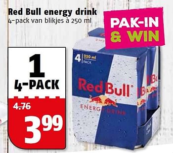 Aanbiedingen Red bull energy drink - Red Bull - Geldig van 13/07/2015 tot 20/07/2015 bij Poiesz