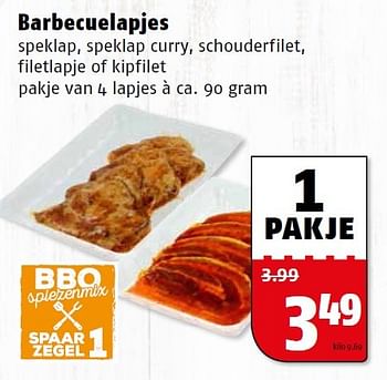 Aanbiedingen Barbecuelapjes - Huismerk Poiesz - Geldig van 13/07/2015 tot 20/07/2015 bij Poiesz