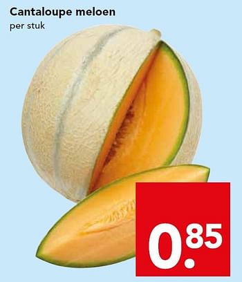 Aanbiedingen Cantaloupe meloen - Huismerk deen supermarkt - Geldig van 19/07/2015 tot 25/07/2015 bij Deen Supermarkten