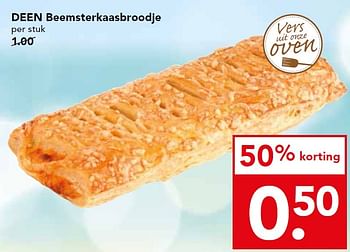 Aanbiedingen Deen beemsterkaasbroodje - Huismerk deen supermarkt - Geldig van 19/07/2015 tot 25/07/2015 bij Deen Supermarkten