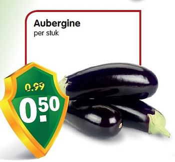 Aanbiedingen Aubergine - Huismerk - Em-té - Geldig van 19/07/2015 tot 25/07/2015 bij Em-té