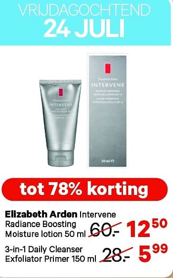 Aanbiedingen Elizabeth arden intervene - Elizabeth Arden - Geldig van 13/07/2015 tot 26/07/2015 bij Etos