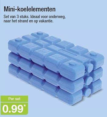 Aanbiedingen Mini-koelelementen - Huismerk - Aldi - Geldig van 22/07/2015 tot 28/07/2015 bij Aldi