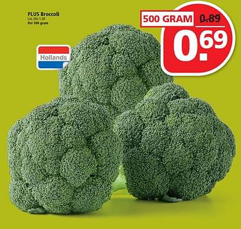 Aanbiedingen Plus broccoli - Huismerk - Plus - Geldig van 19/07/2015 tot 25/07/2015 bij Plus