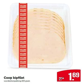Aanbiedingen Coop kipfilet - Huismerk - Coop - Geldig van 20/07/2015 tot 26/07/2015 bij Coop