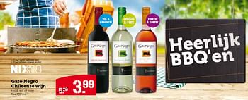 Aanbiedingen Gato negro chileense wijn - Rode wijnen - Geldig van 20/07/2015 tot 26/07/2015 bij Coop