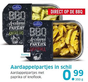 Aanbiedingen Aardappelpartjes in schil - Saladinettes - Geldig van 20/07/2015 tot 26/07/2015 bij Lidl