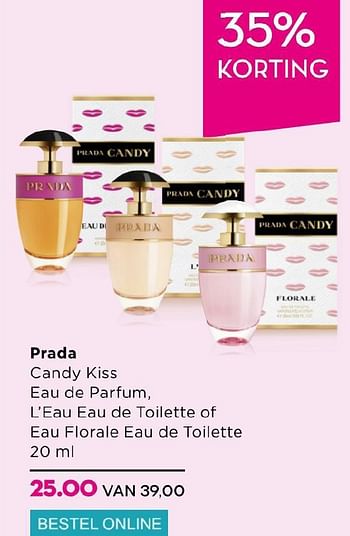 Aanbiedingen Prade candy kiss eau de parfum - Pradel - Geldig van 13/07/2015 tot 02/08/2015 bij Ici Paris XL