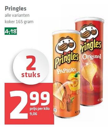 Aanbiedingen Pringles - Pringles - Geldig van 16/07/2015 tot 28/07/2015 bij Spar