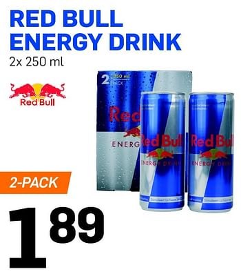 Aanbiedingen Red bull energy drink - Red Bull - Geldig van 22/07/2015 tot 28/07/2015 bij Action