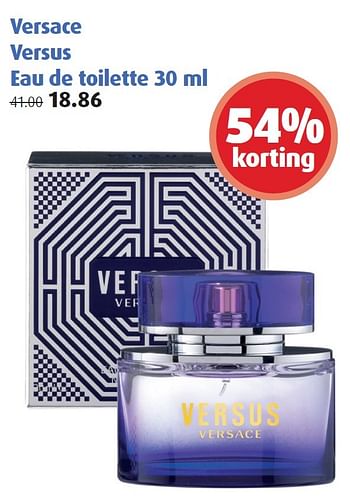 Aanbiedingen Versace versus eau de toilette - Versace - Geldig van 20/07/2015 tot 02/08/2015 bij Uw eigen drogist