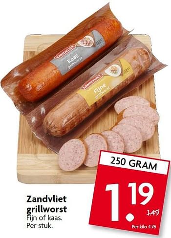 Aanbiedingen Zandvliet grillworst - Zandvliet - Geldig van 26/07/2015 tot 01/08/2015 bij Deka Markt