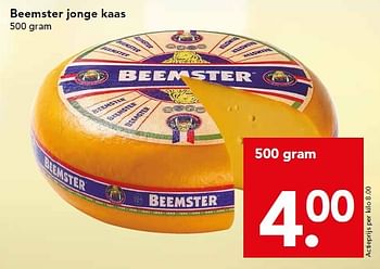 Aanbiedingen Beemster jonge kaas - Beemster - Geldig van 26/07/2015 tot 01/08/2015 bij Deen Supermarkten