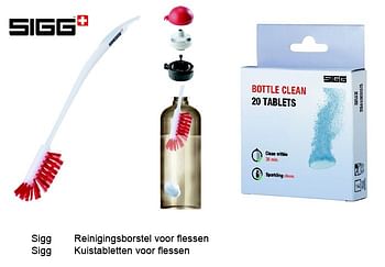 Aanbiedingen Sigg reinigingsborstel voor flessen - Sigg - Geldig van 31/07/2015 tot 13/09/2015 bij Multi Bazar