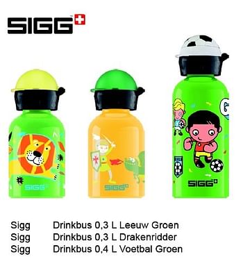 Aanbiedingen Sigg drinkbus - Sigg - Geldig van 31/07/2015 tot 13/09/2015 bij Multi Bazar