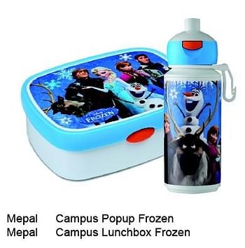 Aanbiedingen Mepal campus lunchbox frozen - Rosti Mepal - Geldig van 31/07/2015 tot 13/09/2015 bij Multi Bazar