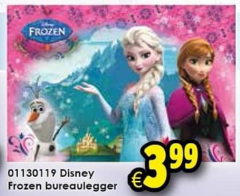 Aanbiedingen Disney frozen bureaulegger - Disney  Frozen - Geldig van 01/08/2015 tot 06/09/2015 bij ToyChamp