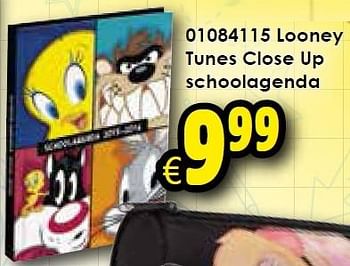 Aanbiedingen Looney tunes close up schoolagenda - Looney Tunes - Geldig van 01/08/2015 tot 06/09/2015 bij ToyChamp