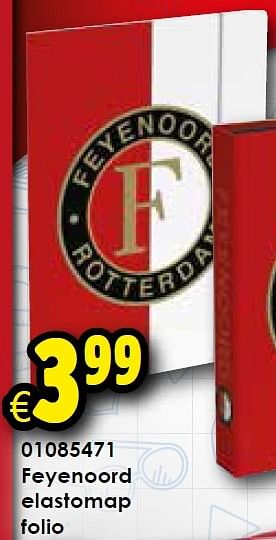 Aanbiedingen Feyenoord elastomap folio - Feyenoord - Geldig van 01/08/2015 tot 06/09/2015 bij ToyChamp