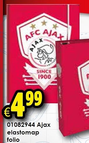 Aanbiedingen Ajax elastomap folio - AFC Ajax - Geldig van 01/08/2015 tot 06/09/2015 bij ToyChamp