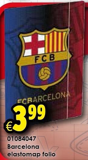 Aanbiedingen Barcelona elastomap folio - FC Barcelona - Geldig van 01/08/2015 tot 06/09/2015 bij ToyChamp