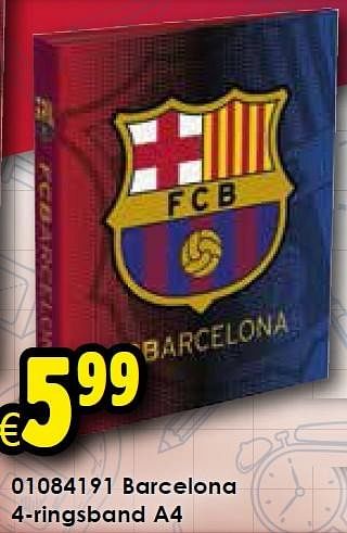 Aanbiedingen Barcelona 4-ringsband a4 - FC Barcelona - Geldig van 01/08/2015 tot 06/09/2015 bij ToyChamp