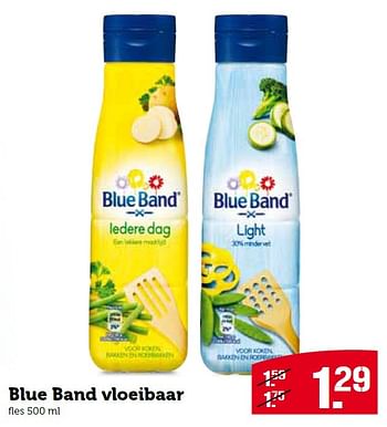 Aanbiedingen Blue band vloeibaar - Blue Band - Geldig van 27/07/2015 tot 02/08/2015 bij Coop