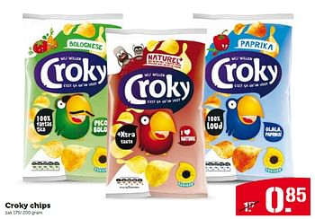 Aanbiedingen Croky chips - Croky - Geldig van 27/07/2015 tot 02/08/2015 bij Coop