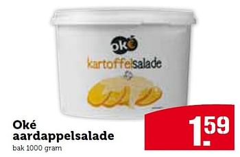 Aanbiedingen Oké aardappelsalade - Oké - Geldig van 27/07/2015 tot 02/08/2015 bij Coop