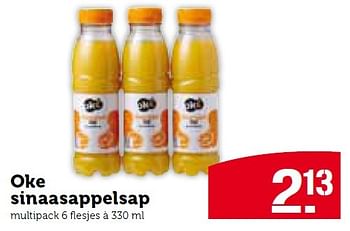 Aanbiedingen Oke sinaasappelsap - Oké - Geldig van 27/07/2015 tot 02/08/2015 bij Coop
