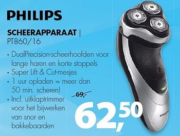 Aanbiedingen Philips scheerapparaat pt860-16 - Philips - Geldig van 27/07/2015 tot 02/08/2015 bij Expert
