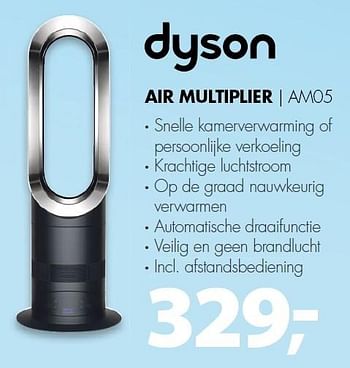 Aanbiedingen Dyson air multiplier am05 - Dyson - Geldig van 27/07/2015 tot 02/08/2015 bij Expert