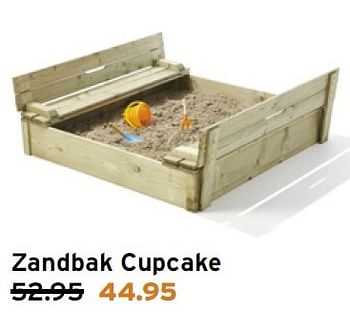 Aanbiedingen Zandbak cupcake - Huismerk - Gamma - Geldig van 27/07/2015 tot 02/08/2015 bij Gamma