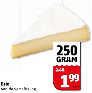 Aanbiedingen Brie van de versafdeling - Huismerk Poiesz - Geldig van 27/07/2015 tot 02/08/2015 bij Poiesz