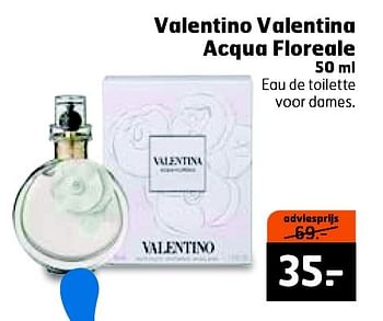 Aanbiedingen Valentino valentina acqua floreale - Valentina - Geldig van 28/07/2015 tot 02/08/2015 bij Trekpleister