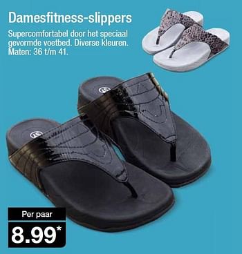 Aanbiedingen Damesfitness-slippers - Huismerk - Aldi - Geldig van 29/07/2015 tot 04/08/2015 bij Aldi