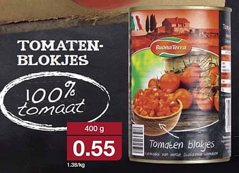 Aanbiedingen Tomatenblokjes - Buona Terra - Geldig van 29/07/2015 tot 04/08/2015 bij Aldi