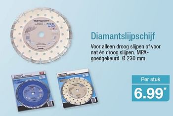 Aanbiedingen Diamantslijpschijf - Top Craft - Geldig van 29/07/2015 tot 04/08/2015 bij Aldi