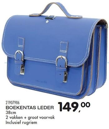 Aanbiedingen Boekentas leder - Own Stuff - Geldig van 04/08/2015 tot 08/09/2015 bij Supra Bazar