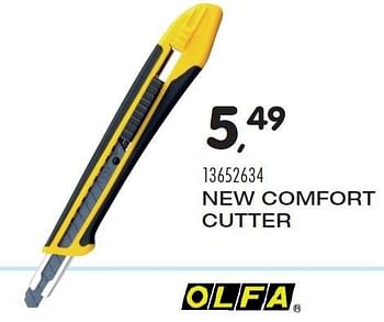Aanbiedingen New comfort cutter - Olfa - Geldig van 04/08/2015 tot 08/09/2015 bij Supra Bazar