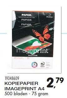 Aanbiedingen Kopiepapier imageprint a4 - Huismerk - Supra Bazar - Geldig van 04/08/2015 tot 08/09/2015 bij Supra Bazar