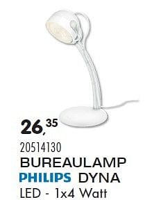 Aanbiedingen Bureaulamp philips dyna - Philips - Geldig van 04/08/2015 tot 08/09/2015 bij Supra Bazar
