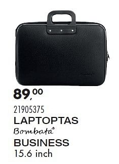 Aanbiedingen Laptoptas - Bombata - Geldig van 04/08/2015 tot 08/09/2015 bij Supra Bazar