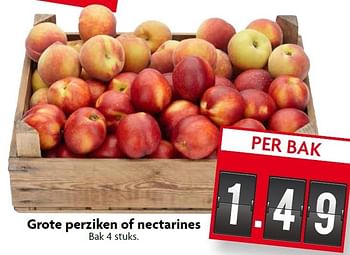 Aanbiedingen Grote perziken of nectarines - Huismerk - Deka Markt - Geldig van 02/08/2015 tot 08/08/2015 bij Deka Markt