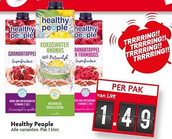 Aanbiedingen Healthy people - Healthy People - Geldig van 02/08/2015 tot 08/08/2015 bij Deka Markt