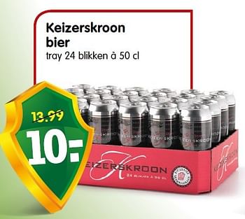 Aanbiedingen Keizerskroon bier - Keizerskroon - Geldig van 02/08/2015 tot 08/08/2015 bij Em-té