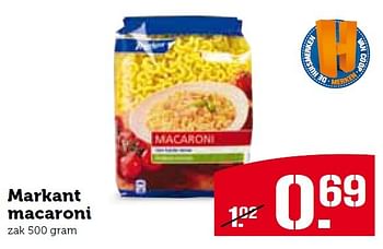 Aanbiedingen Markant macaroni - Markant - Geldig van 03/08/2015 tot 09/08/2015 bij Coop