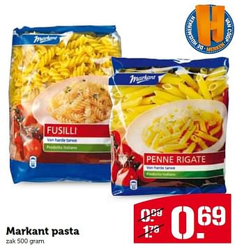 Aanbiedingen Markant pasta - Markant - Geldig van 03/08/2015 tot 09/08/2015 bij Coop
